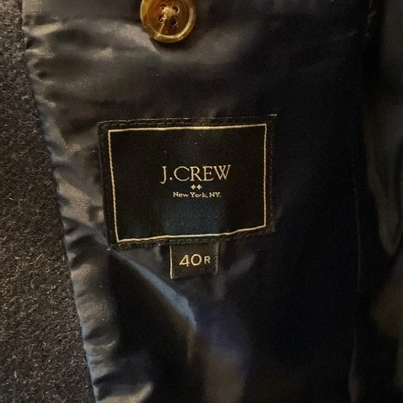 JCrew Wool Blazer with Elbow Patch - 40R